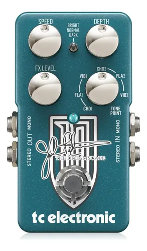 Pedal Tc Electronic The Dreamscape Guitarra Modulación Flanger Chorus Vibrato