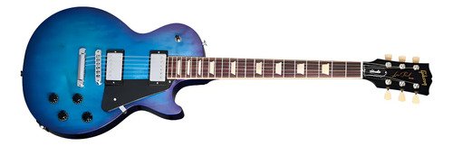Gibson Les Paul Studio Guitarra Electrica Made In Usa Funda Color Blueberry Burst Material Del Diapasón Palo De Rosa De La India Orientación De La Mano Diestro Palo De Rosa Indio