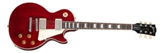 Gibson Les Paul Standard 50s Figured Top Made In Usa Estuche Color 60s Cherry Material Del Diapasón Indian Rosewood Orientación De La Mano Diestro Palo De Rosa Indio