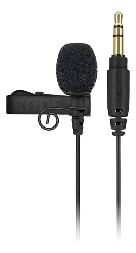 Micrófono Rode Lavalier Go Condensador Omnidireccional Negro