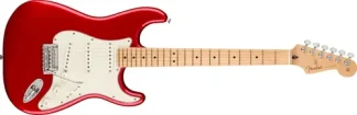 Guitarra Fender Player Stratocaster Maple México Red Color Rojo Orientación De La Mano Diestro