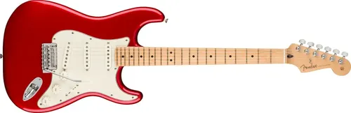 Guitarra Fender Player Stratocaster Maple México Red Color Rojo Orientación De La Mano Diestro