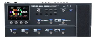 Pedal De Efecto Boss Guitar Effects Processor Gx-100 Negro