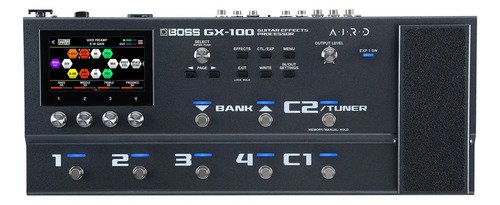 Pedal De Efecto Boss Guitar Effects Processor Gx-100 Negro