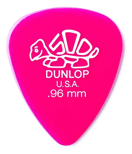 Jim Dunlop 41p 96 Delrin 500 Pack 12 Puas