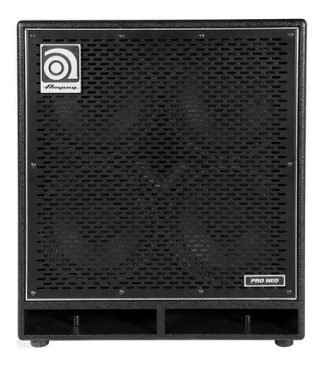 Bafle Ampeg Pro Neo Pn-410hlf 850w Rms Para Bajo 4x10 Negro