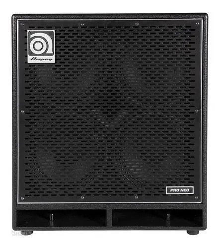 Bafle Ampeg Pro Neo Pn-410hlf 850w Rms Para Bajo 4x10 Negro