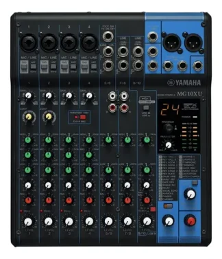 Consola Yamaha Mg10xu De Mezcla