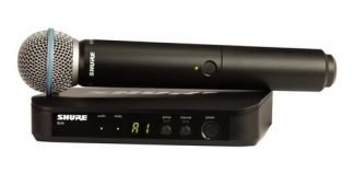 Shure Blx24/b58 Microfono Inalambrico Beta 58 Sistema Uhf