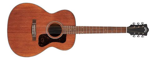 Guild Om320 Guitarra Acustica Tapa Solida Orchestra Color Caoba Material Del Diapasón Rosewood Orientación De La Mano Diestro Palo De Rosa