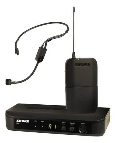 Shure Blx14/p31 Microfono Inalambrico Vincha Shure Pga31 Color Negro