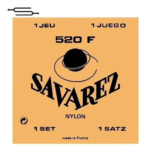 Encordado Clásica Savarez 520 F Tensión Alta