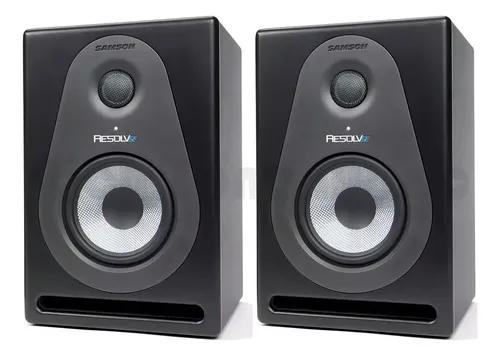 Par De Monitores Samson Resolv Se5 Home Studio Para Mezcla Negro
