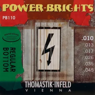 Encordado Para Guitarra Thomastik-infeld Pb110 De Acero 0.10 De Tensión Normal