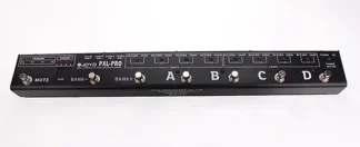 Controlador Pedal Loop Joyo Pxl-pro Para Guitarra Eléctrica 8 Canales Negro