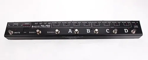 Controlador Pedal Loop Joyo Pxl-pro Para Guitarra Eléctrica 8 Canales Negro
