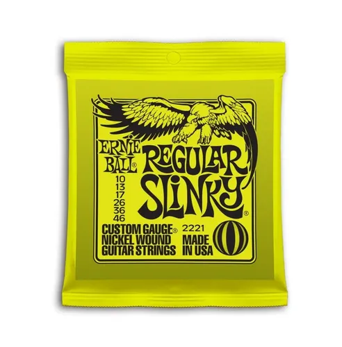 Ernie Ball Eb2221 010 Encordado Guitarra Electrica