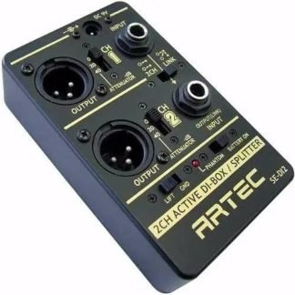 Artec Se-di2 Caja Directa Activa Splitter De 2 Canales