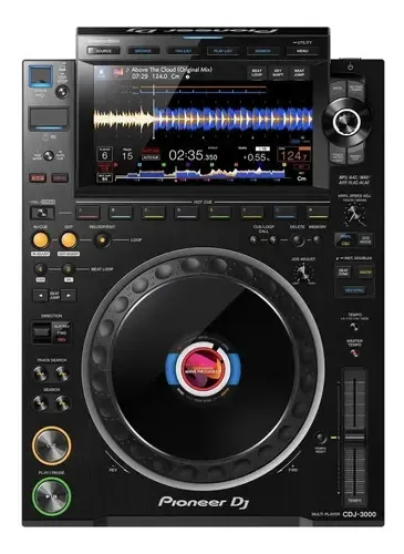 Controlador Dj Pioneer Cdj Cdj-3000 Negro De 4 Canales