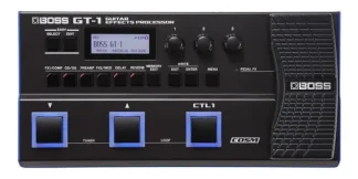 Pedal De Efecto Boss Gt Guitar Effects Processor Gt-1 Negro