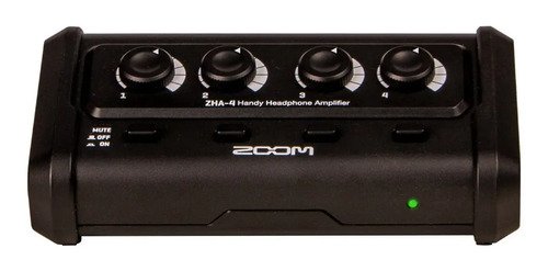 Zoom Zha4 Amplificador Distribuidor Para 4 Auriculares