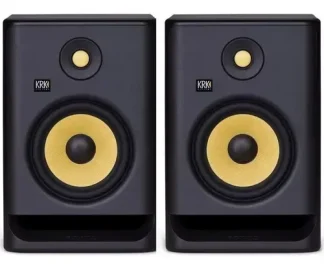Monitor De Estudio Activo Krk Rokit 7 G4 145w Gris Oscuro 7 Negro