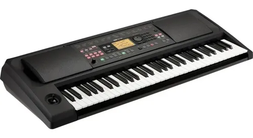 Teclado Korg Ek50l Arreglista 61 Teclas Polifonía 32 Con Interfaz Midi Negro