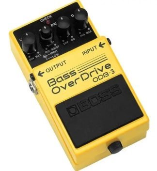 Pedal Efecto Boss Odb-3 Bass Overdrive Amarillo