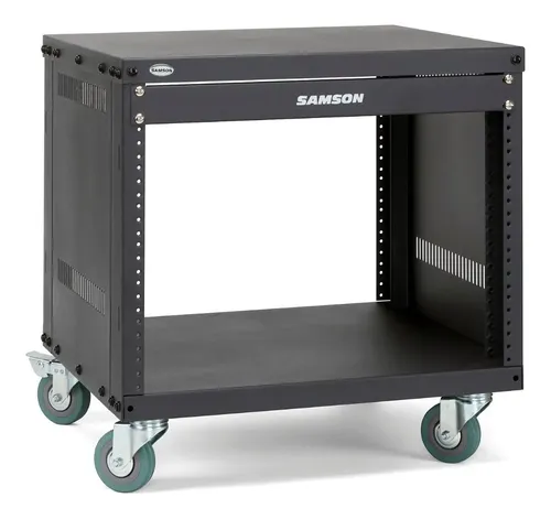 Samson Srk8 Rackera Metalica Con Ruedas 8 Unidades