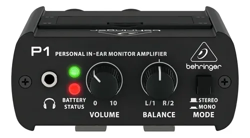 Behringer P1 Sistema De Monitoreo Personal Color Negro
