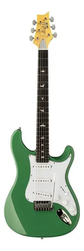 Guitarra Eléctrica Prs Guitars Se Silver Sky John Mayer Verde Ever Green Diestro Palo De Rosa