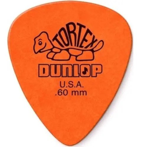 Jim Dunlop 418p 0.60 Tortex Standard Pack 12 Puas Naranja 0,60 Repuestos De Filtro Para Purificadores De Agua [none]