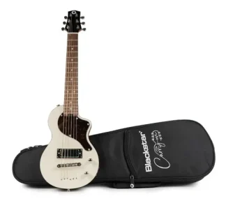 Blackstar Carry On Travel Guitarra Eléctrica Viajera Diestro Blanco Palo De Rosa