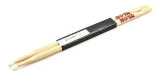Baquetas Palillos Nova By Vic Firth 7a Punta De Nylon N7an Color Natural Tamaño 7an