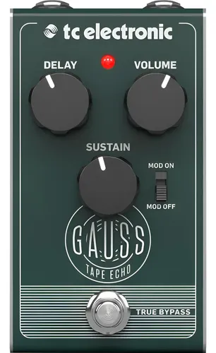 Tc Electronic Gauss Tape Echo Pedal Delay Modular