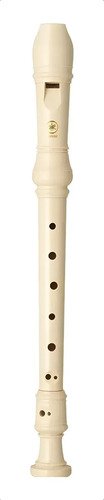 Flauta Dulce Yamaha Escolar Yrs23 Soprano Principiantes Digitacion Alemana Blanco