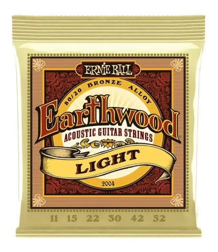 Ernie Ball Eb2004 011 Encordado Guitarra Acustica Bronze