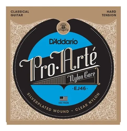 Encordado Cuerdas Guitarra Criolla Daddario Ej46 Pro Arte
