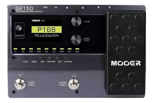 Pedal De Efecto Mooer Ge150 Negro