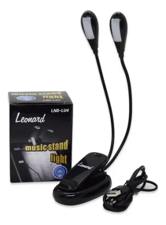 Leonard Lndlu4 Luz De Atril Dos Brazos Cuatro Leds