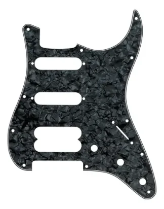 Fender Pickguard Stratocaster American Std Hss Negro Perlado Diseño Tortoiseshell