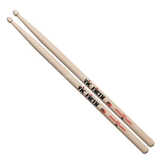 Vic Firth 2b Punta Madera American Classic Palillos Baquetas