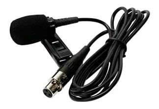 Mic Corbatero Samson A3lm5 P/ Inalámbrico Samson Conector P3 Color Negro