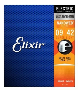 Encordado Elixir 12002 Nickel Steel Nanoweb S Light 009-042