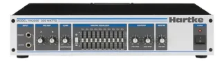 Cabezal Para Bajo Hartke Ha2500 250 Watts Compresor Y Ecualizador 10 Bandas Negro