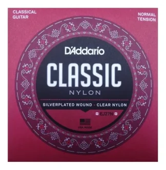Cuerda De Guitarra D'addario Student Nylon Ej27n De Nylon