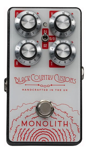 Laney Bcc Monolith Distortion Pedal Guitarra Eléctrica 3 Modos Gris