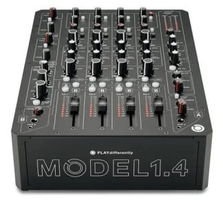 Mezcladora De Dj Analógica Allen & Heath Model1.4 4 Canales Negro