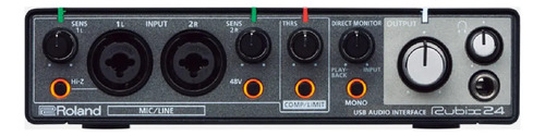 Interfaz De Audio Roland Rubix24 Gris