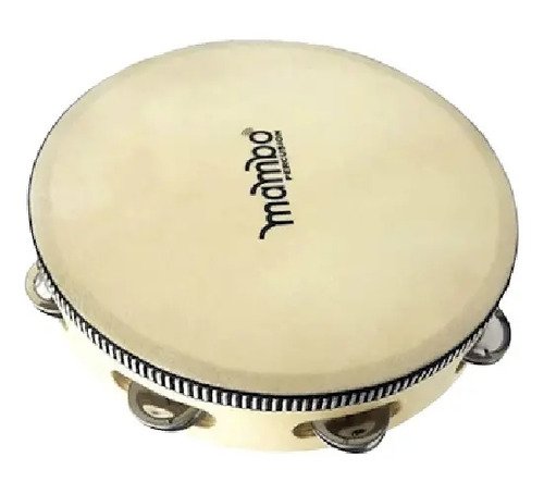 Mambo Dp908h Pandereta 20cm Parche Sonajas